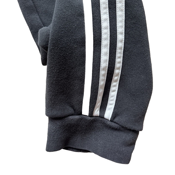 Adidas 3 Stripes Track Sweat Pants Jogging RN#88387 CA#40312 Black Sz L *Read - Picture 4 of 13